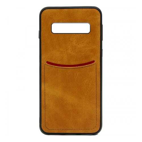 Чехол ILEVEL для Samsung Galaxy S10 Light Brown в МТС