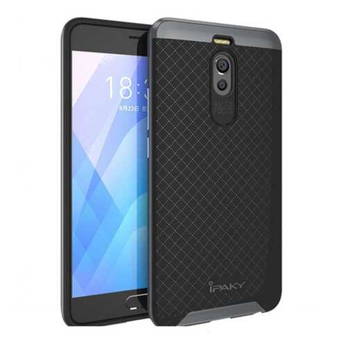Чехол iPaky +PC для Meizu M6 Note Black/Grey в МТС