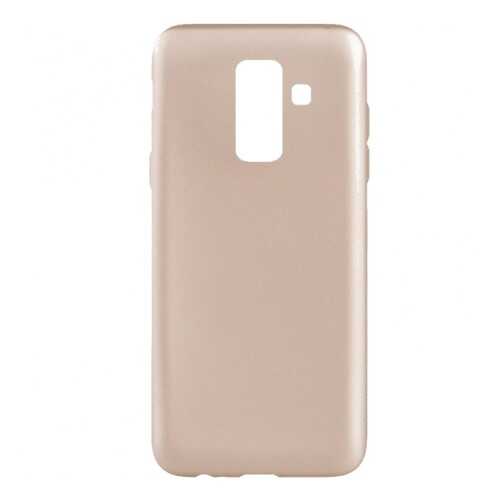 Чехол J-Case THIN для Samsung Galaxy A6 Plus (2018) Gold в МТС