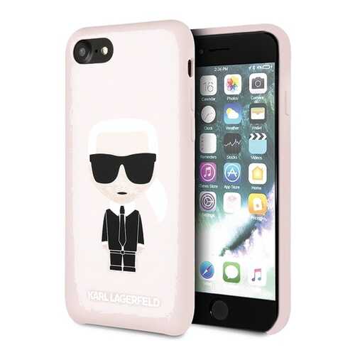 Чехол Karl Lagerfeld Liquid Iconic (KLHCI8SLFKPI) для iPhone 7/8/SE 2020 (Pink) в МТС