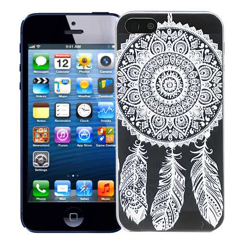 Чехол KAWAI для iPhone 5/5s Мехенди Ловец снов в МТС