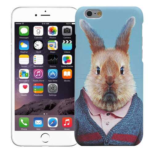 Чехол KAWAI для iPhone 6/6s Кролик в костюме в МТС