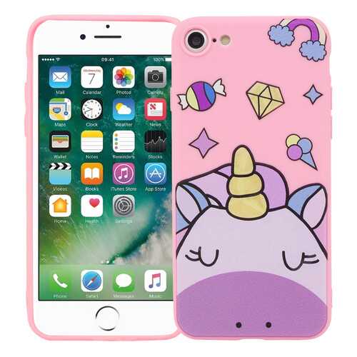 Чехол KAWAI для iPhone 7/8Спящий единорог в МТС