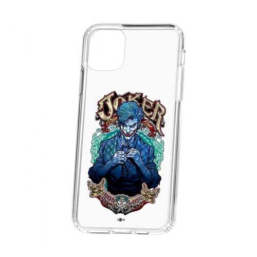 Чехол Kruche Apple iPhone 11 Pro Max Print Джокер в МТС