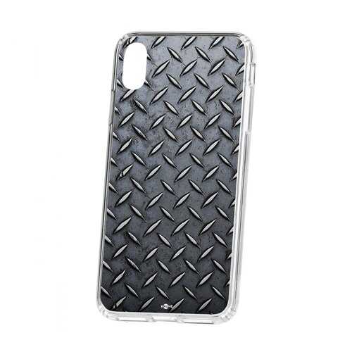 Чехол Kruche Apple iPhone XS Max Print Сталь в МТС