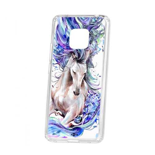 Чехол Kruche для Huawei Mate 20 Pro Print Грация в МТС