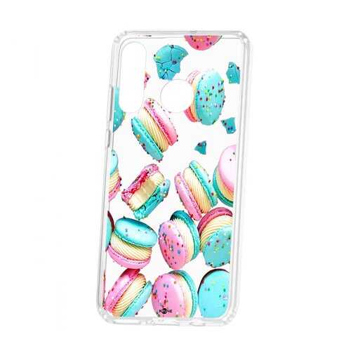 Чехол Kruche для Huawei P30 Lite Print Макарон в МТС