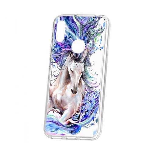 Чехол Kruche для Huawei Y6 2019 Print Грация в МТС