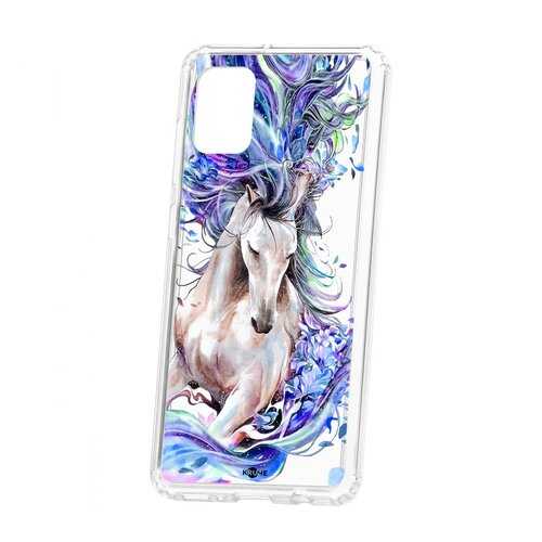 Чехол Kruche для Samsung Galaxy A31 Print Грация в МТС