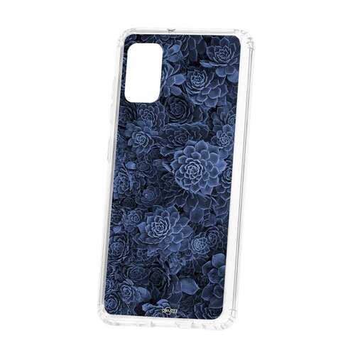 Чехол Kruche для Samsung Galaxy A41 2019 Print Каменная роза в МТС