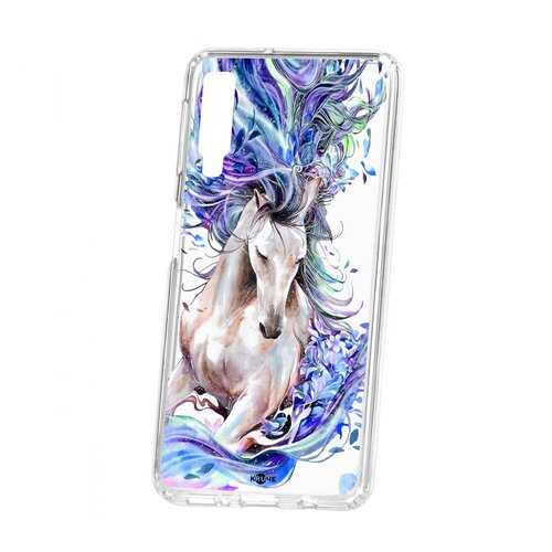 Чехол Kruche для Samsung Galaxy A7 (2018) A750 Print Грация в МТС
