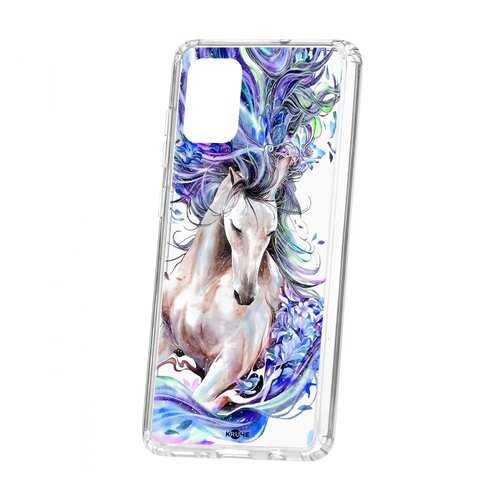 Чехол Kruche для Samsung Galaxy A71 Print Грация в МТС