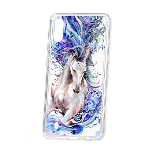 Чехол Kruche для Samsung Galaxy M10 Print Грация в МТС