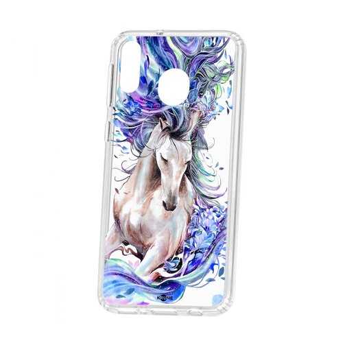 Чехол Kruche для Samsung Galaxy M20 Print Грация в МТС