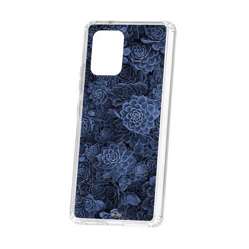 Чехол Kruche для Samsung Galaxy S10 Lite Print Каменная роза в МТС