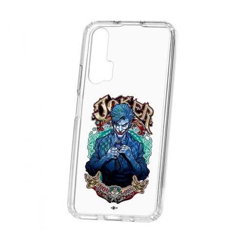 Чехол Kruche Huawei Honor 20 Pro Print Джокер в МТС