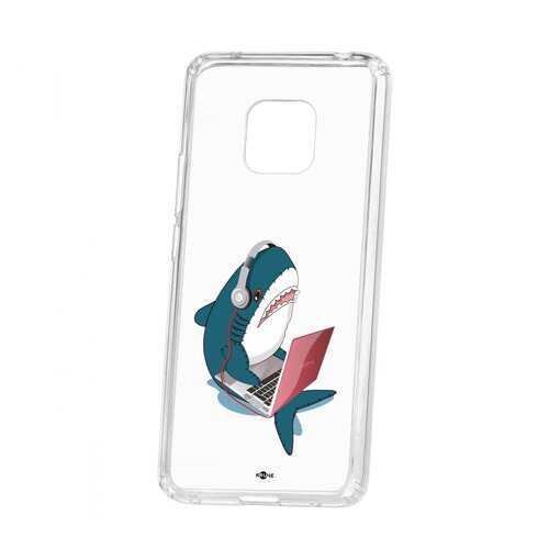 Чехол Kruche Huawei Mate 20 Pro Print Акула в МТС