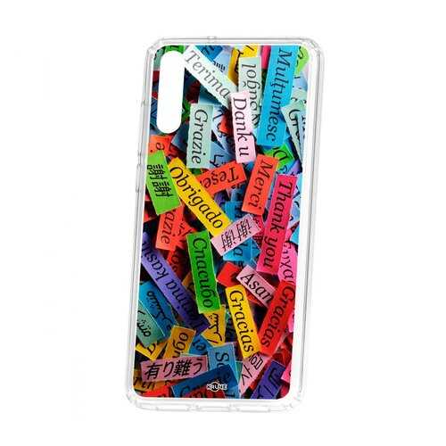 Чехол Kruche Huawei P20 Print Thank you в МТС