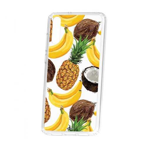 Чехол Kruche Huawei P20 Print Тропический микс в МТС