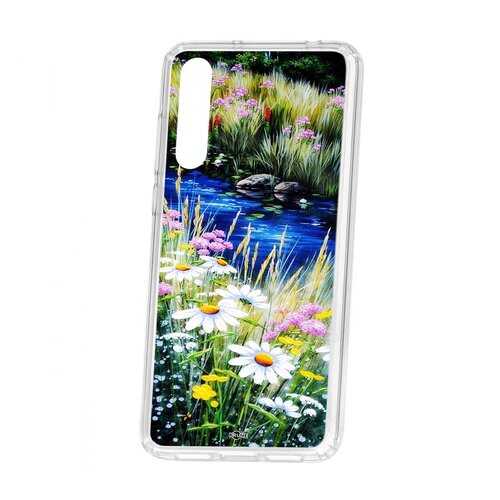 Чехол Kruche Huawei P20 Pro (Plus) Print Ромашки у ручья в МТС