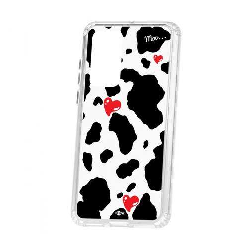 Чехол Kruche Huawei P40 Print Корова в МТС
