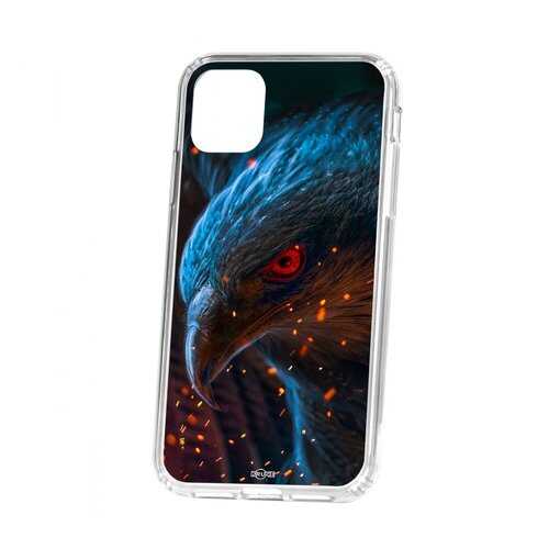 Чехол Kruche iP 11 Print Орел в МТС
