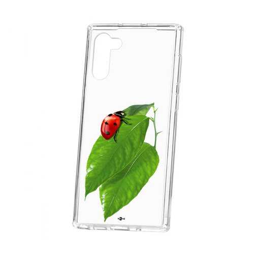 Чехол Kruche Print для Samsung Galaxy Note 10 Ladybug в МТС
