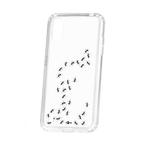Чехол Kruche Samsung Galaxy A01/A015 Print Муравьи в МТС