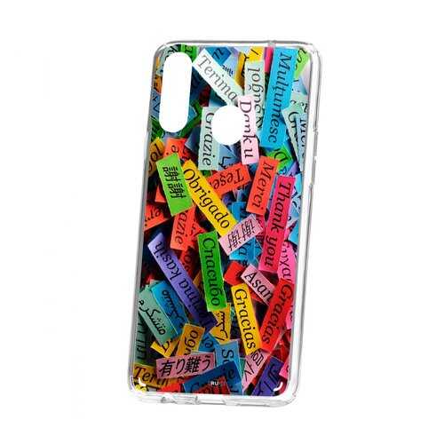 Чехол Kruche Samsung Galaxy A20S Print Thank you в МТС