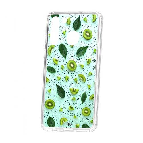 Чехол Kruche Samsung Galaxy A21 Print Киви в МТС