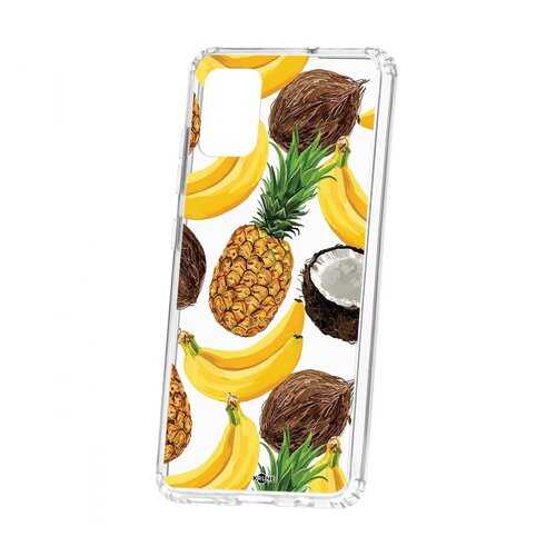 Чехол Kruche Samsung Galaxy A51 Print Тропический микс в МТС
