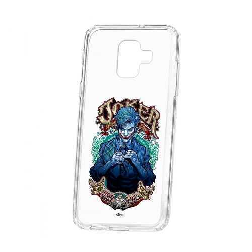 Чехол Kruche Samsung Galaxy A6 (2018) A600f Print Джокер в МТС