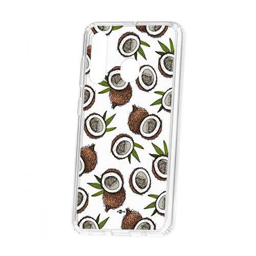 Чехол Kruche Samsung Galaxy A60 2019 Print Кокосы в МТС