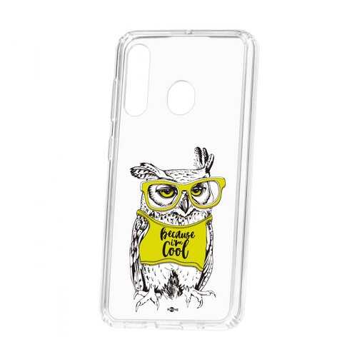 Чехол Kruche Samsung Galaxy A60 2019 Print Сова в очках в МТС