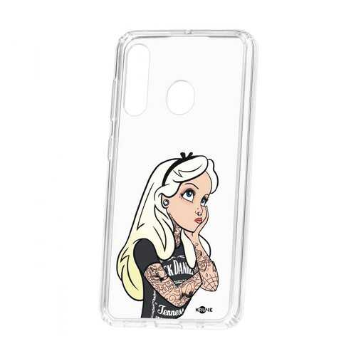 Чехол Kruche Samsung Galaxy A60 2019 Print Tattoo Girl в МТС