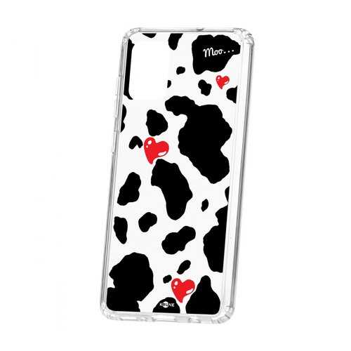 Чехол Kruche Samsung Galaxy A71 Print Корова в МТС