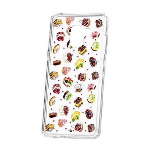 Чехол Kruche Samsung Galaxy A8+ 2018 (A730) Print Cake в МТС