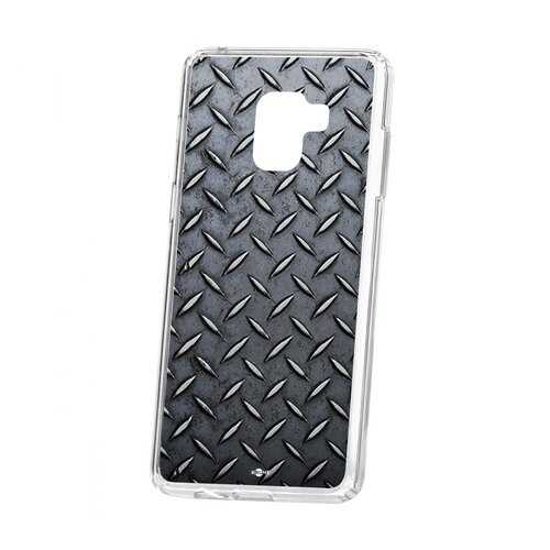 Чехол Kruche Samsung Galaxy A8+ 2018 (A730) Print Сталь в МТС