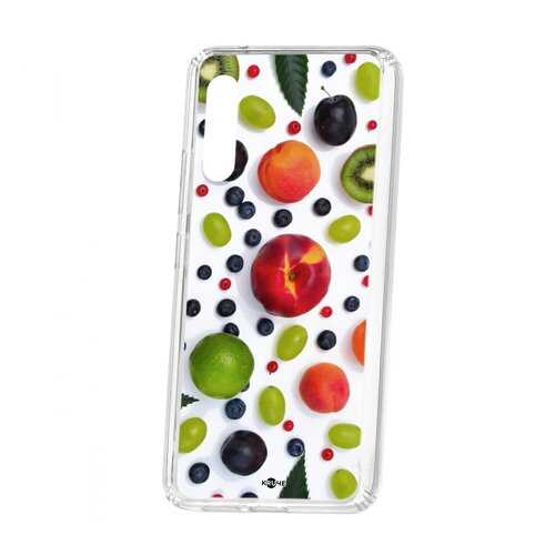 Чехол Kruche Samsung Galaxy A90 5G Print Fruits в МТС