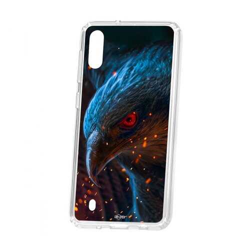 Чехол Kruche Samsung Galaxy M10 Print Орел в МТС