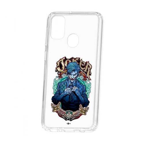 Чехол Kruche Samsung Galaxy M30S Print Джокер в МТС