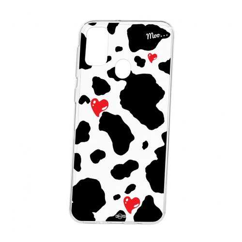 Чехол Kruche Samsung Galaxy M30S Print Корова в МТС