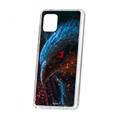 Чехол Kruche Samsung Galaxy Note 10 Lite Print Орел в МТС