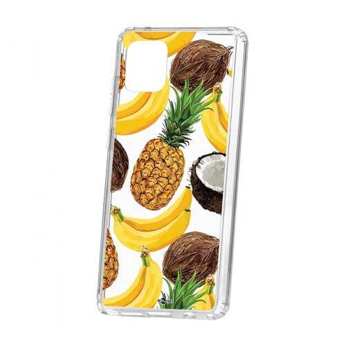Чехол Kruche Samsung Galaxy Note 10 Lite Print Тропический микс в МТС