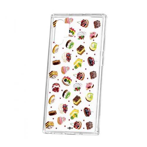 Чехол Kruche Samsung Galaxy Note 10+ Print Cake в МТС