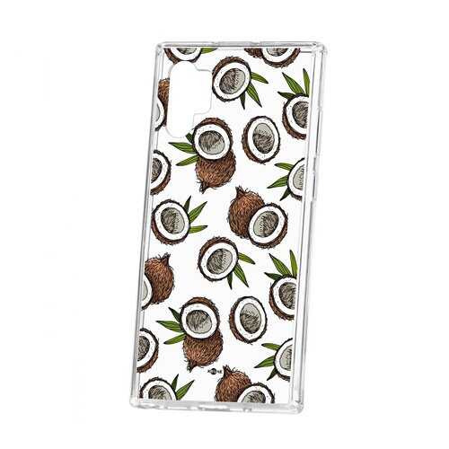 Чехол Kruche Samsung Galaxy Note 10+ Print Кокосы в МТС