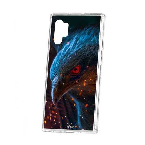 Чехол Kruche Samsung Galaxy Note 10+ Print Орел в МТС