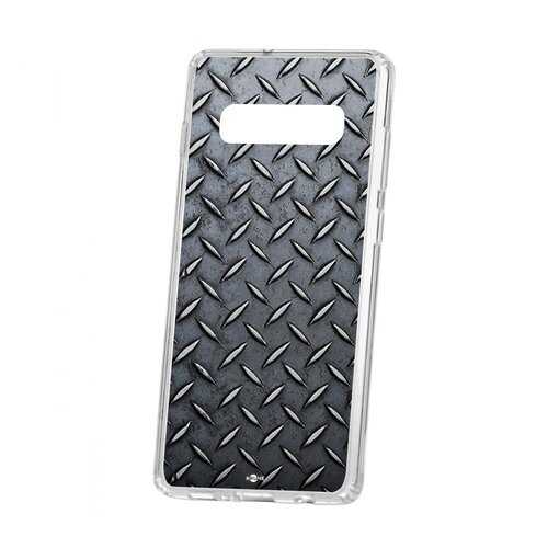 Чехол Kruche Samsung Galaxy S10+ Print Сталь в МТС