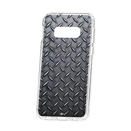 Чехол Kruche Samsung Galaxy S10e Print Сталь в МТС