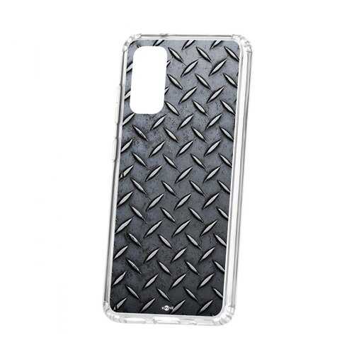 Чехол Kruche Samsung Galaxy S20 Print Сталь в МТС